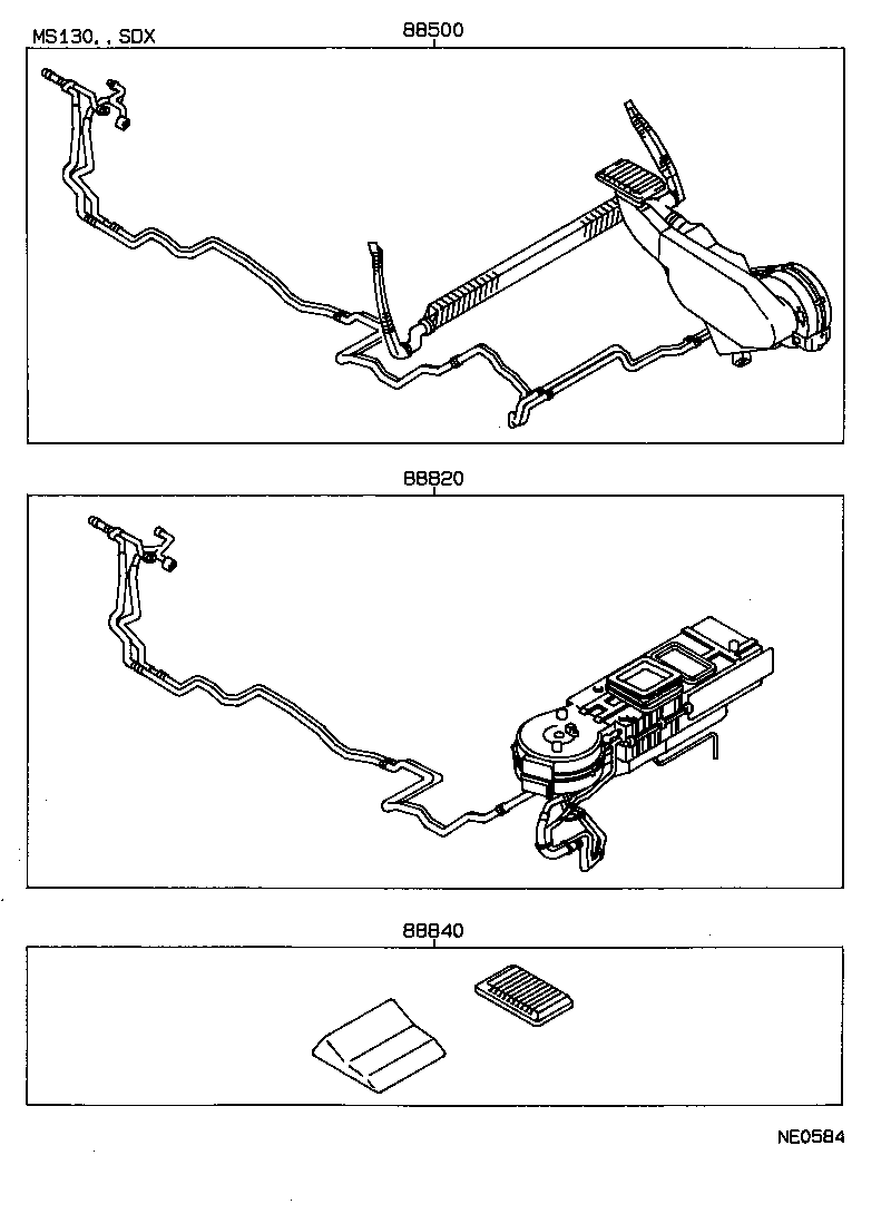  CROWN |  HEATING AIR CONDITIONING SET