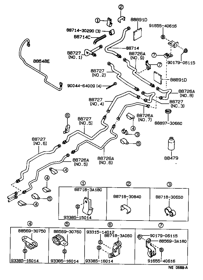  CROWN |  HEATING AIR CONDITIONING COOLER PIPING