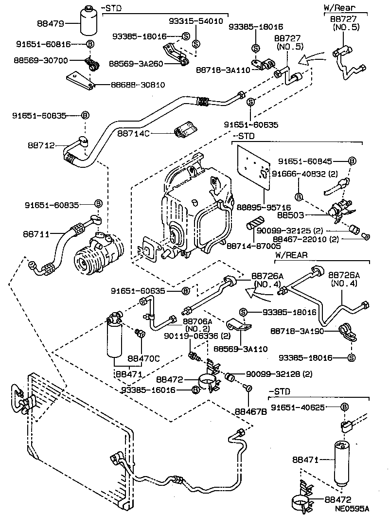  CROWN |  HEATING AIR CONDITIONING COOLER PIPING