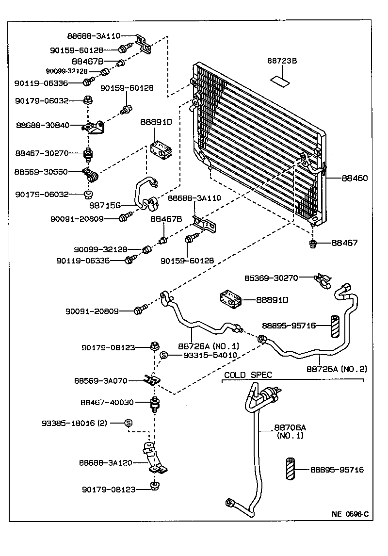  CROWN |  HEATING AIR CONDITIONING COOLER PIPING