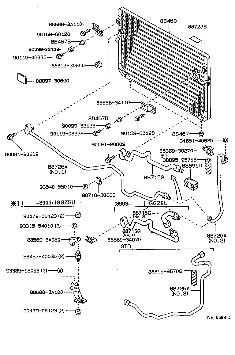  CROWN |  HEATING AIR CONDITIONING COOLER PIPING
