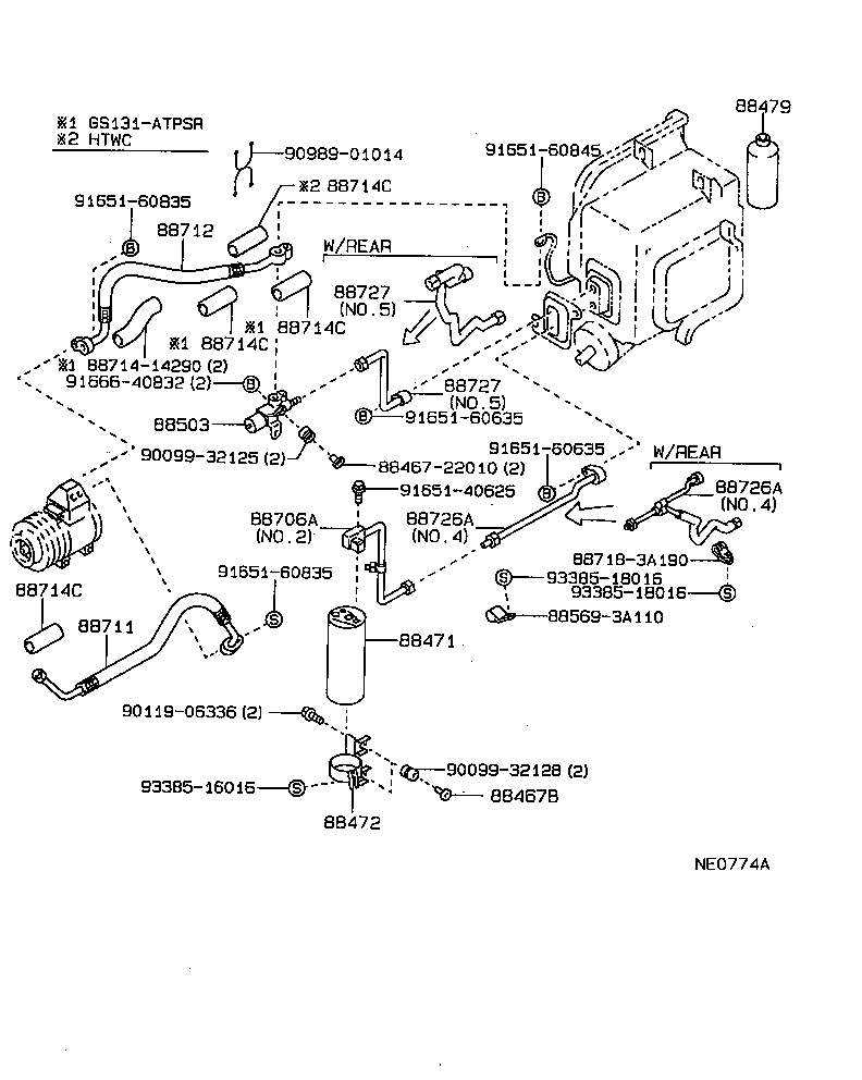  CROWN |  HEATING AIR CONDITIONING COOLER PIPING