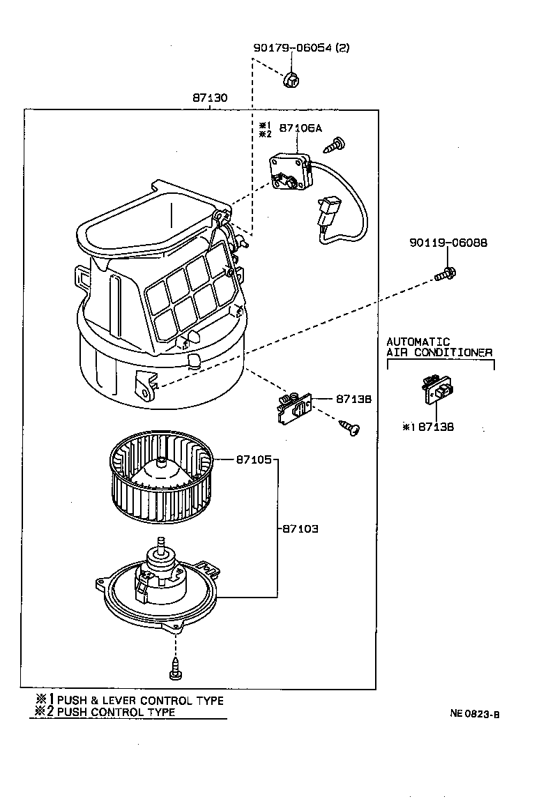  CARINA FF |  HEATING AIR CONDITIONING HEATER UNIT BLOWER