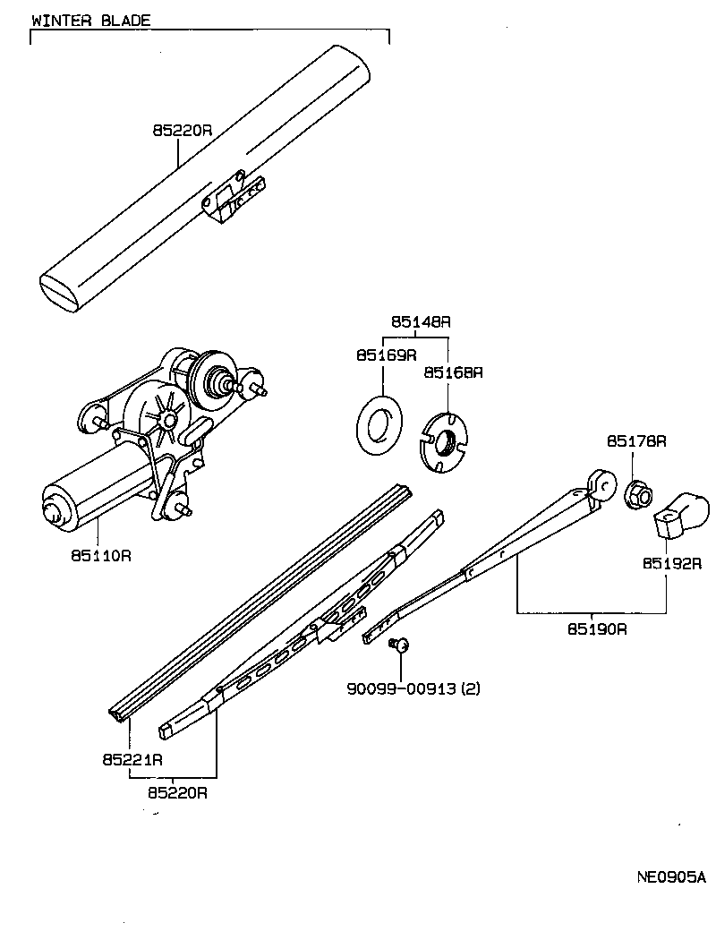  SPRINTER |  REAR WIPER