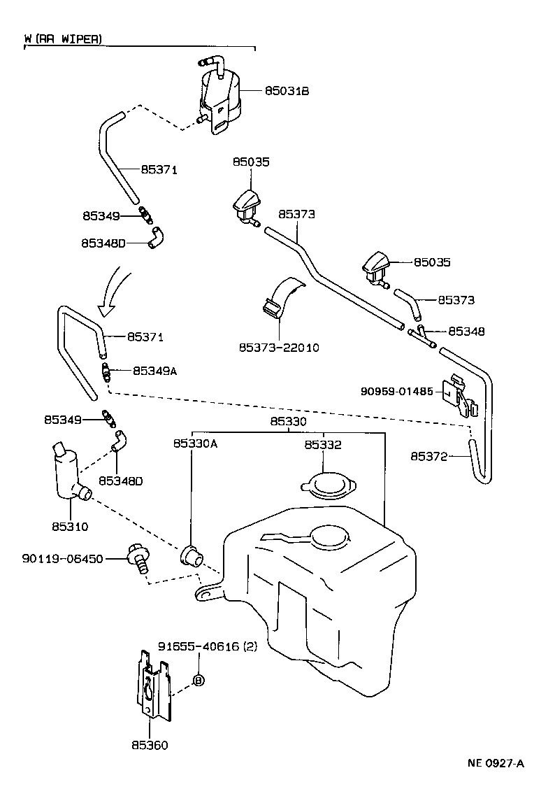  MARK 2 |  WINDSHIELD WASHER