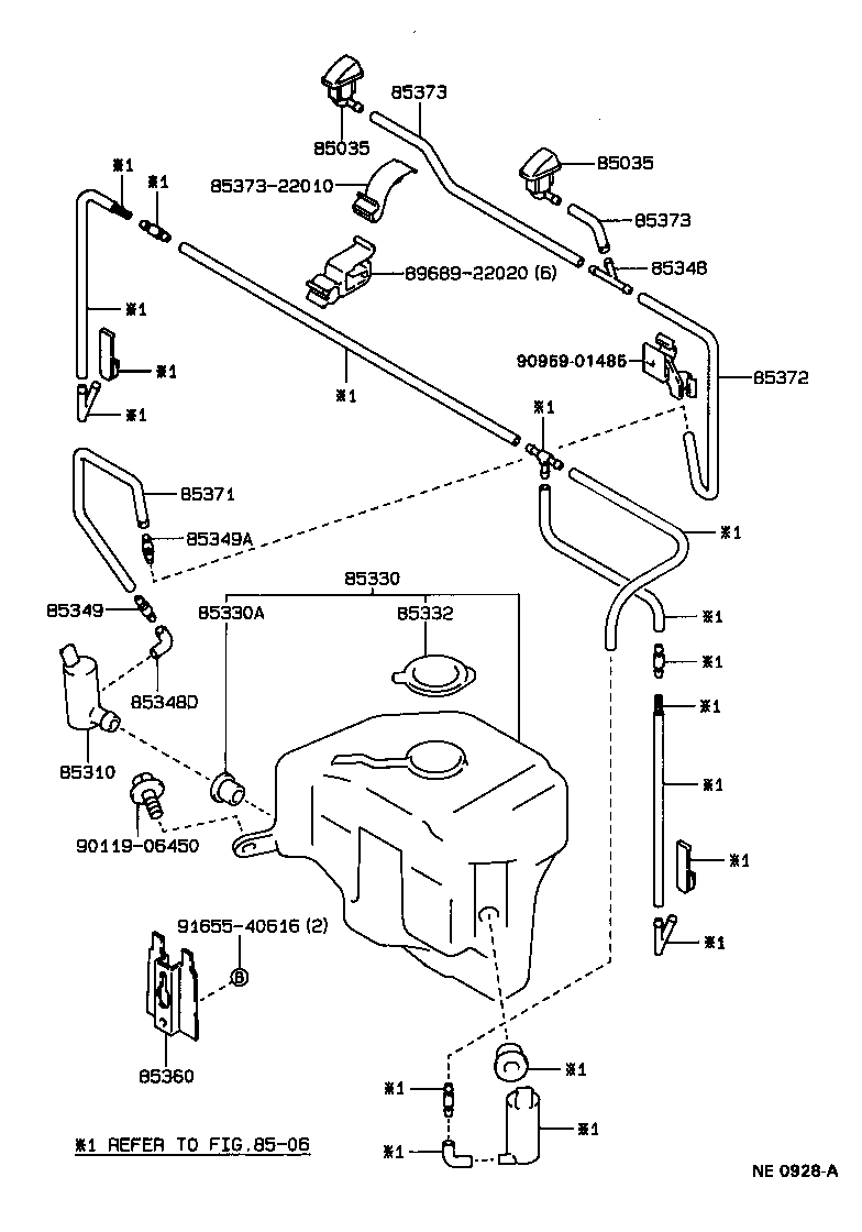  MARK 2 |  WINDSHIELD WASHER