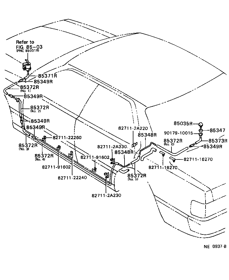  CRESTA |  REAR WASHER