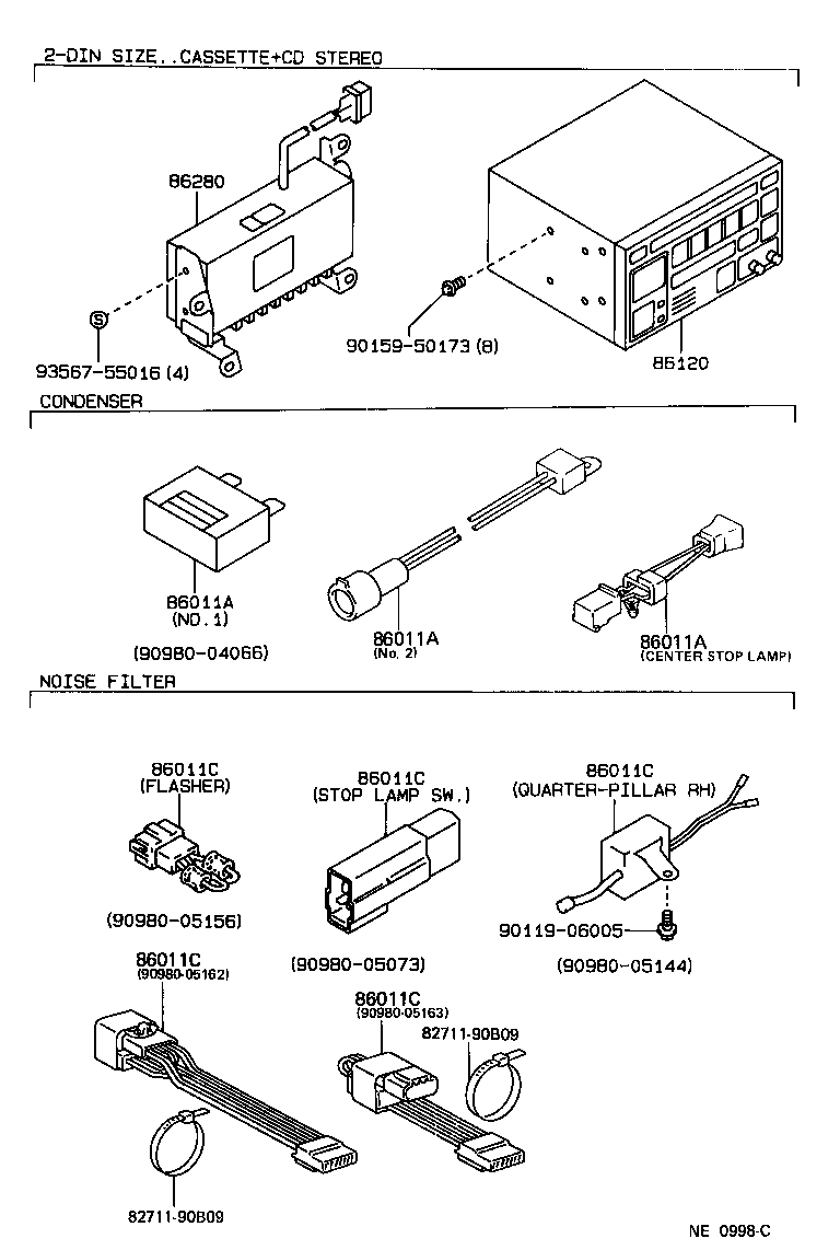  CRESTA |  RADIO RECEIVER AMPLIFIER CONDENSER