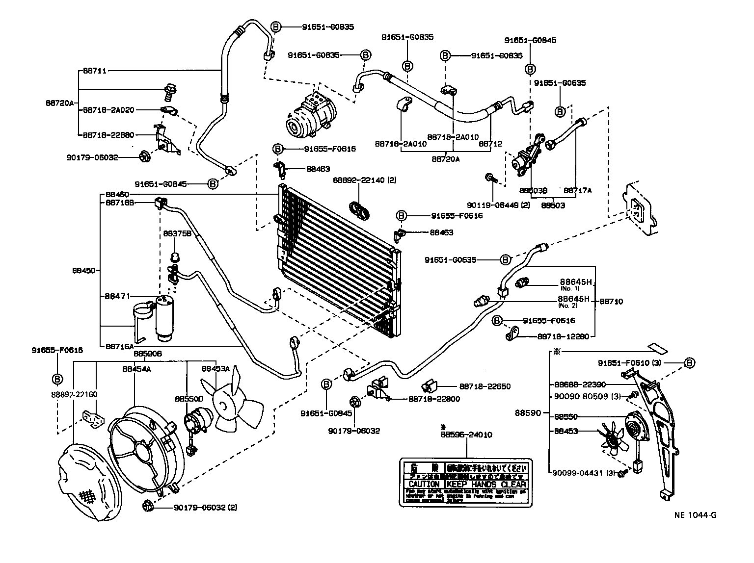  MARK 2 |  HEATING AIR CONDITIONING COOLER PIPING