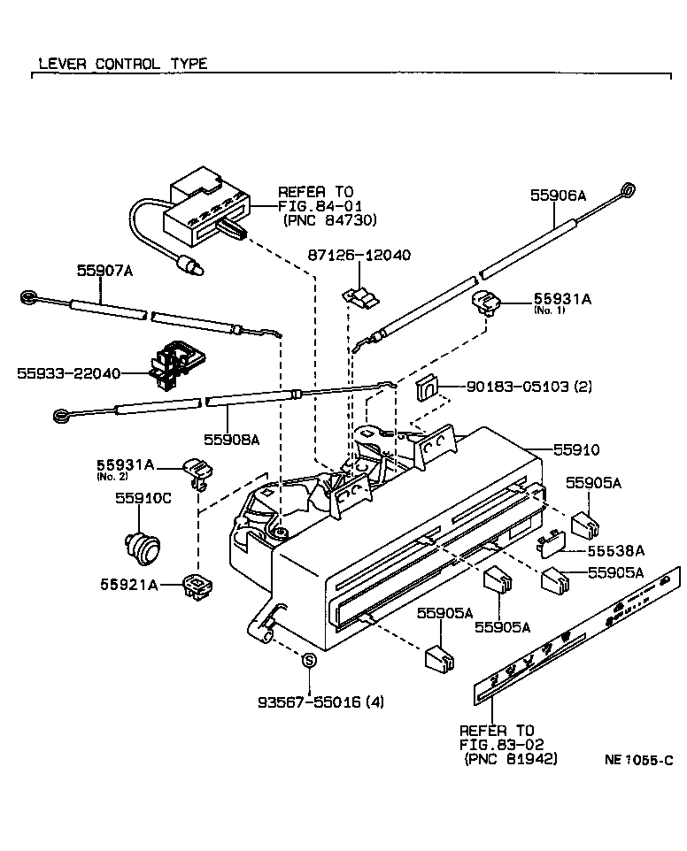  MARK 2 |  HEATING AIR CONDITIONING CONTROL AIR DUCT