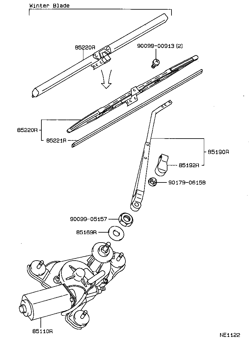  SPRINTER |  REAR WIPER
