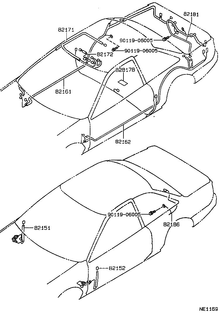  SPRINTER TRUENO |  WIRING CLAMP