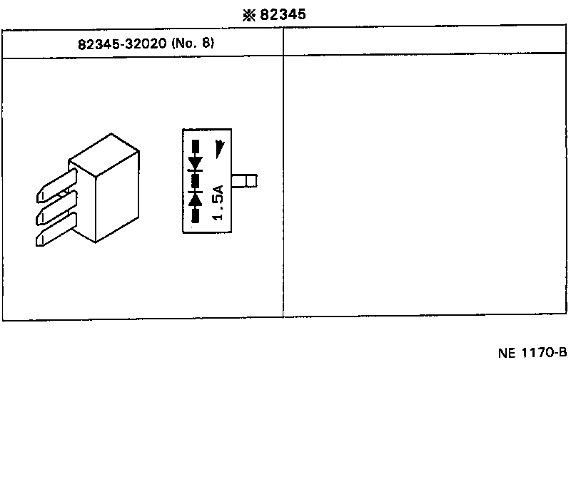  SPRINTER TRUENO |  WIRING CLAMP