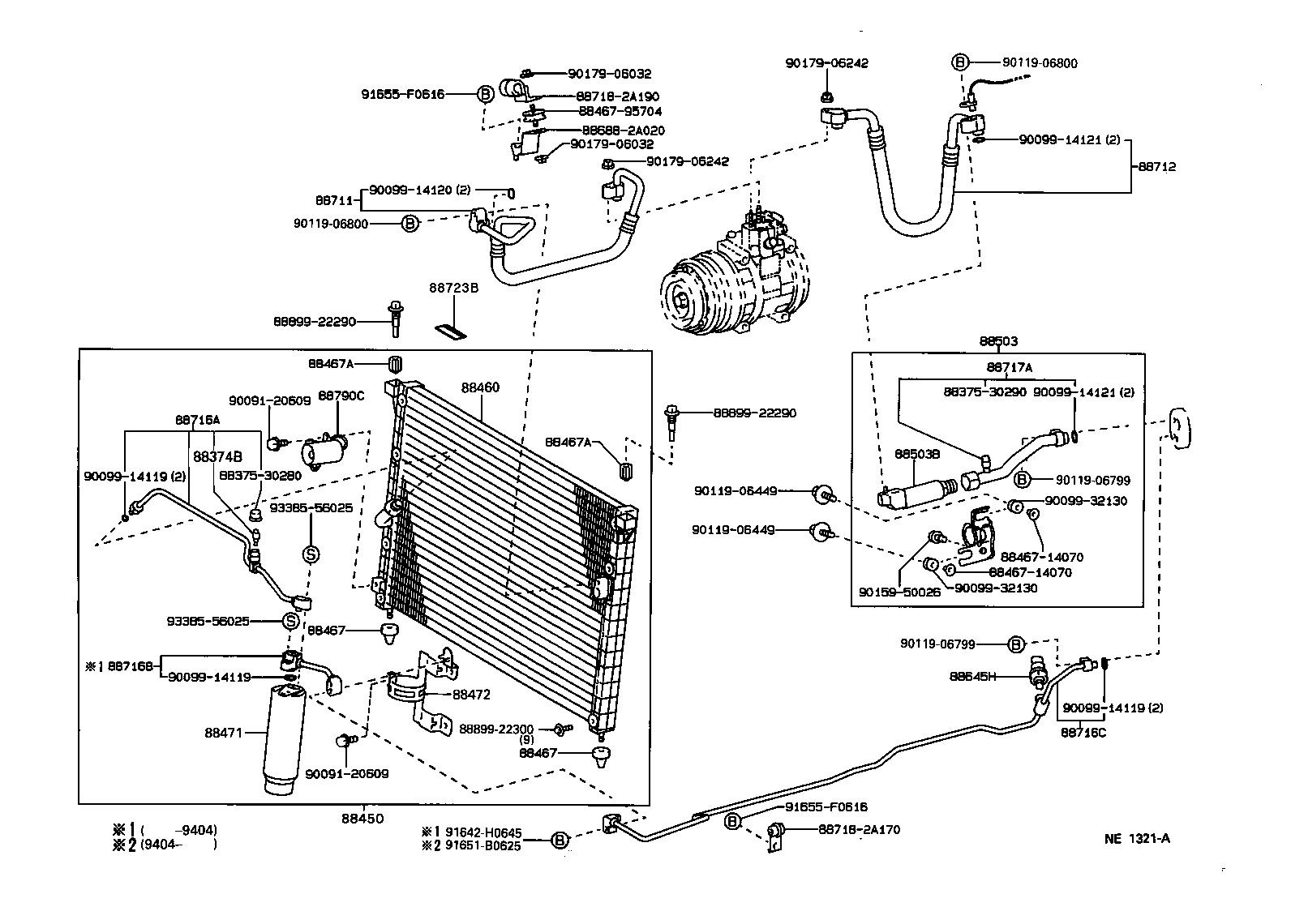  CHASER |  HEATING AIR CONDITIONING COOLER PIPING