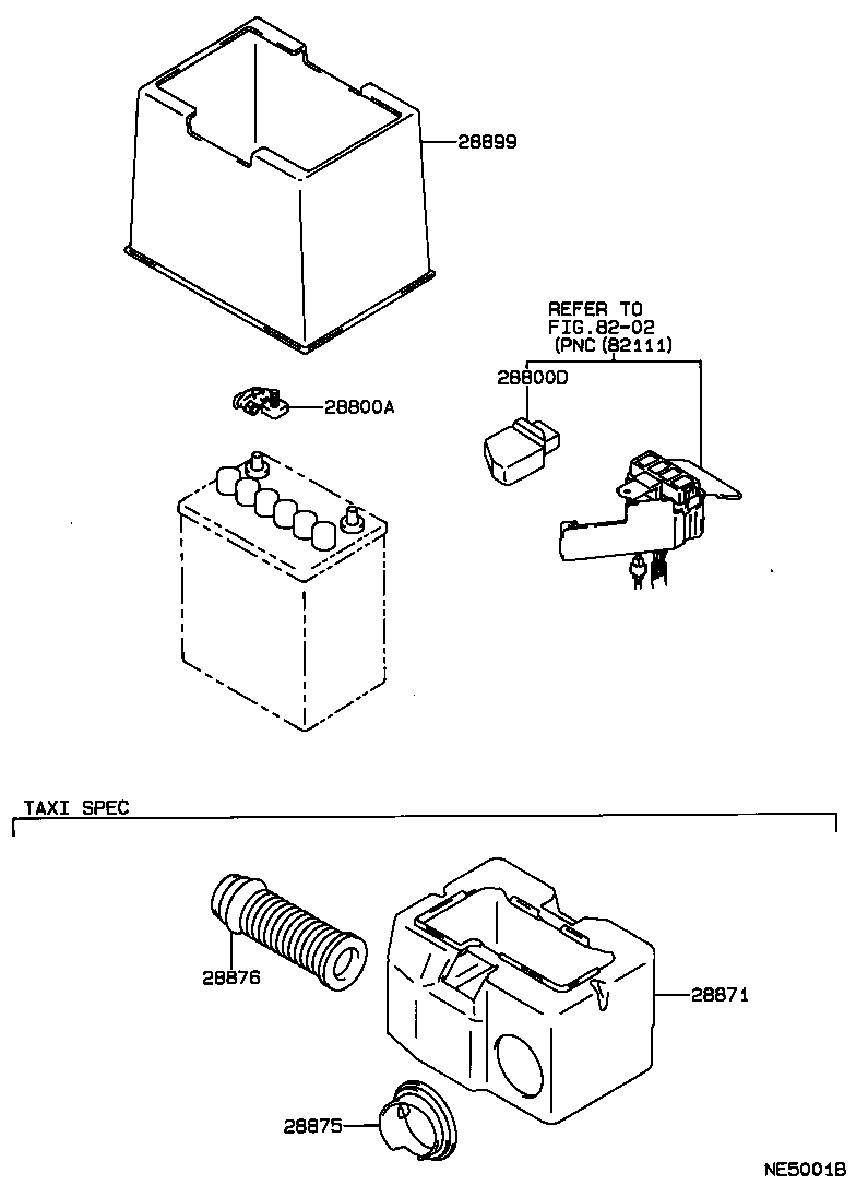  CROWN |  BATTERY BATTERY CABLE