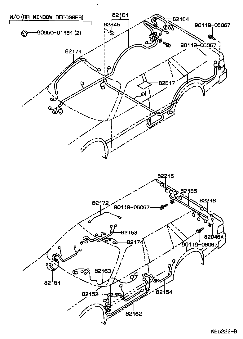  CARINA FF |  WIRING CLAMP