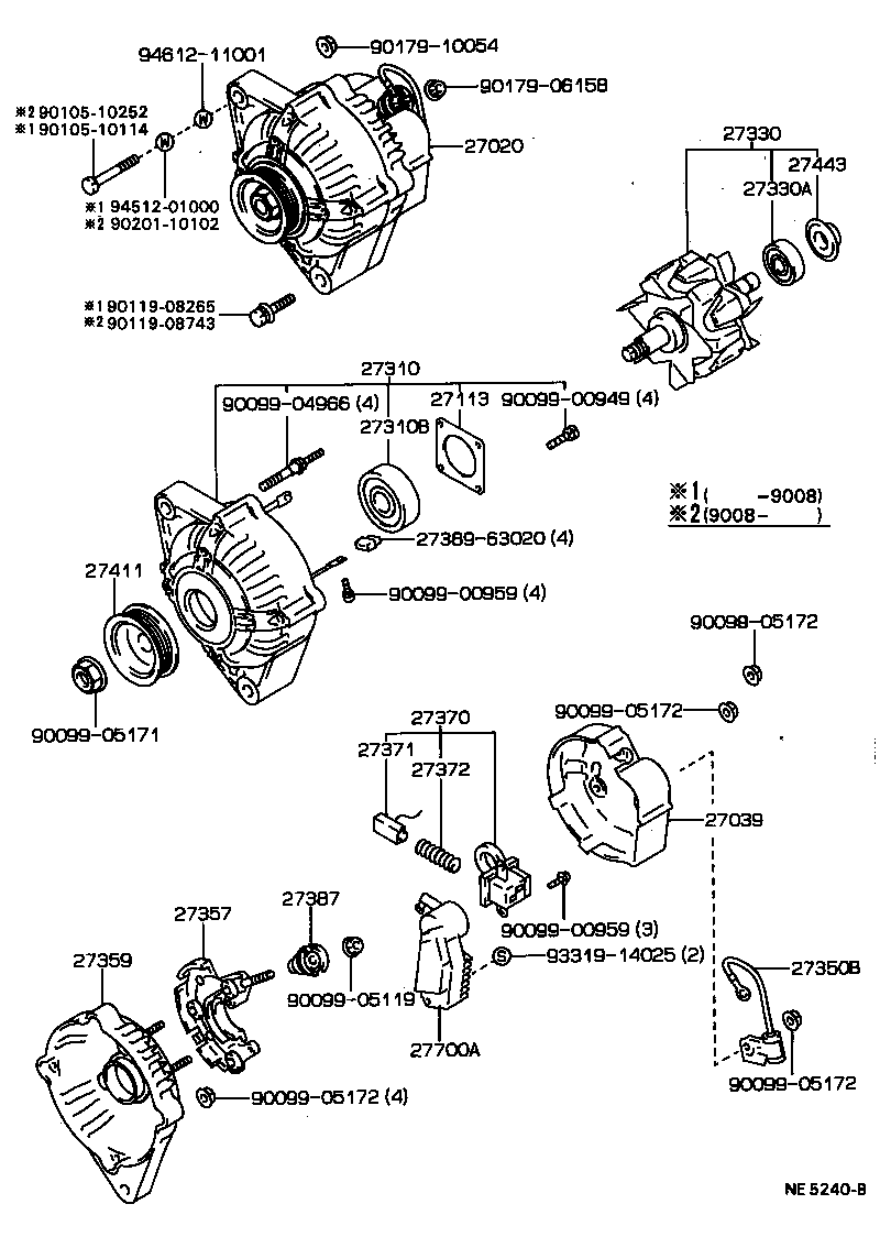  MARK 2 V WG |  ALTERNATOR