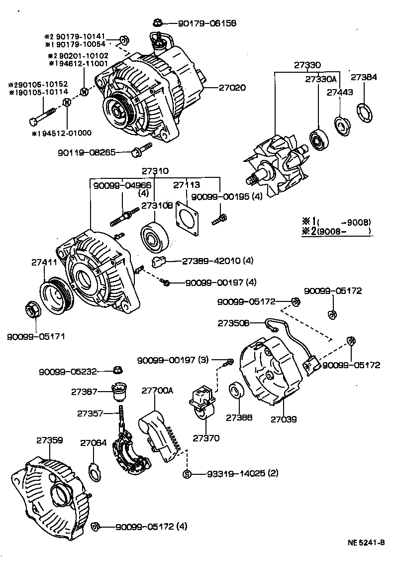  MARK 2 V WG |  ALTERNATOR