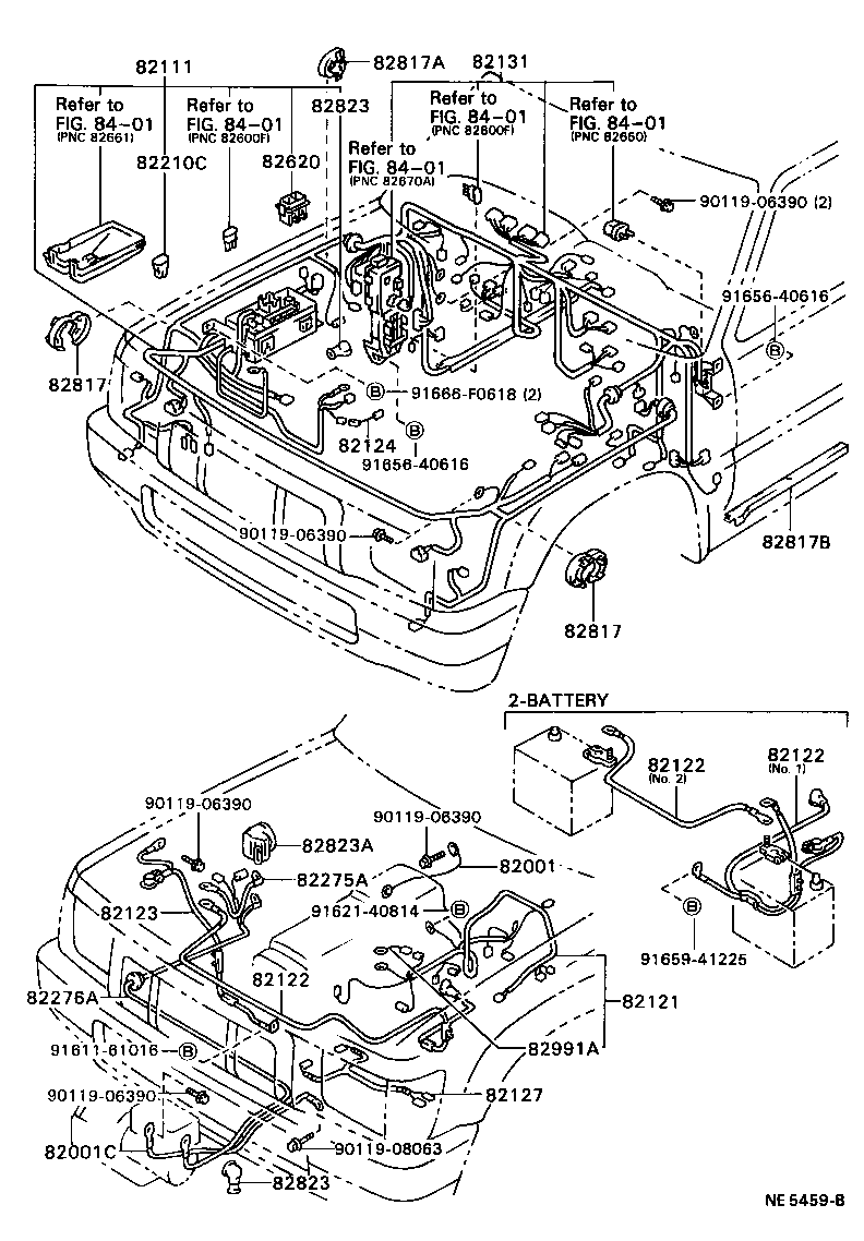  HILUX |  WIRING CLAMP