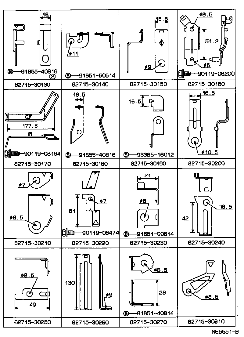 CROWN |  WIRING CLAMP