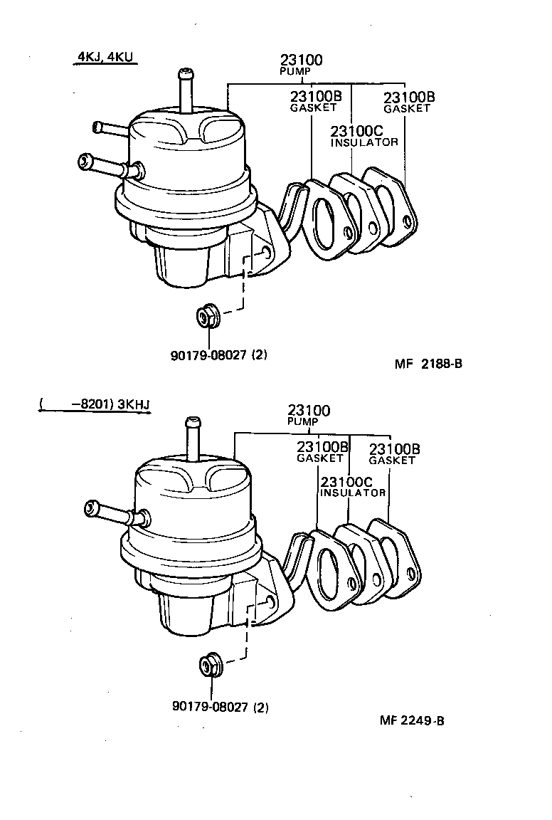  STARLET |  FUEL PUMP PIPE