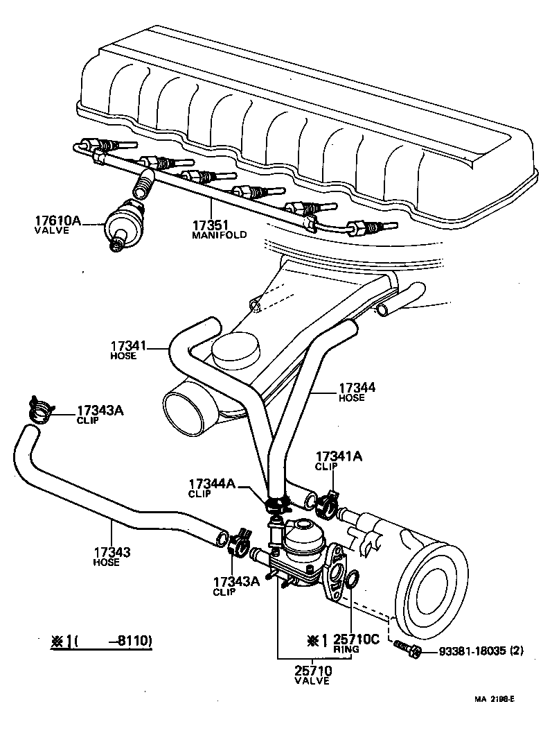  CROWN |  MANIFOLD AIR INJECTION SYSTEM