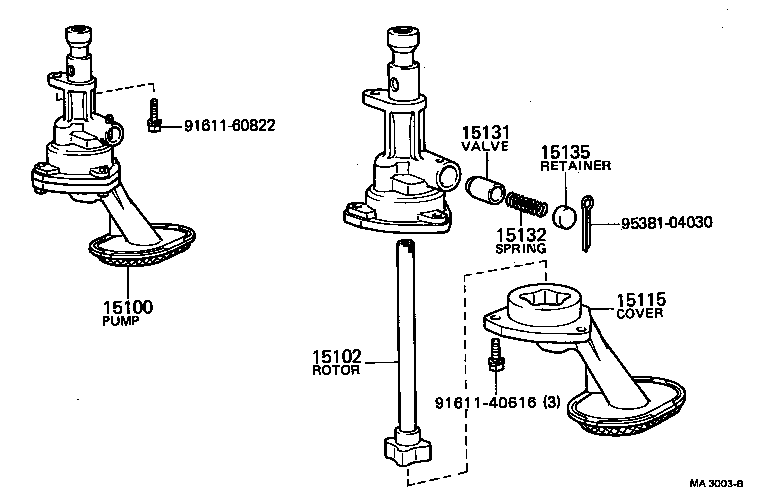  PUBLICA |  ENGINE OIL PUMP