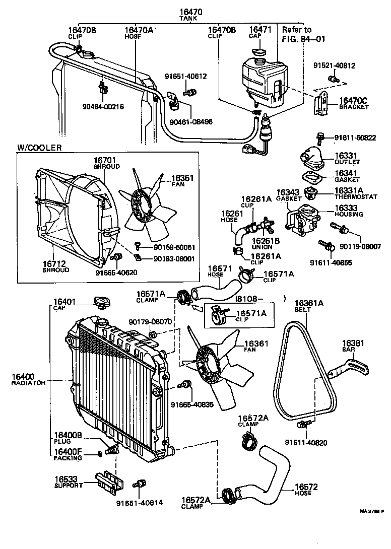  SPRINTER |  RADIATOR WATER OUTLET