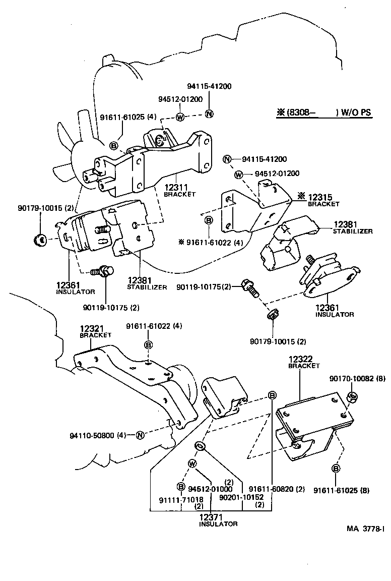  TOYOACE |  MOUNTING