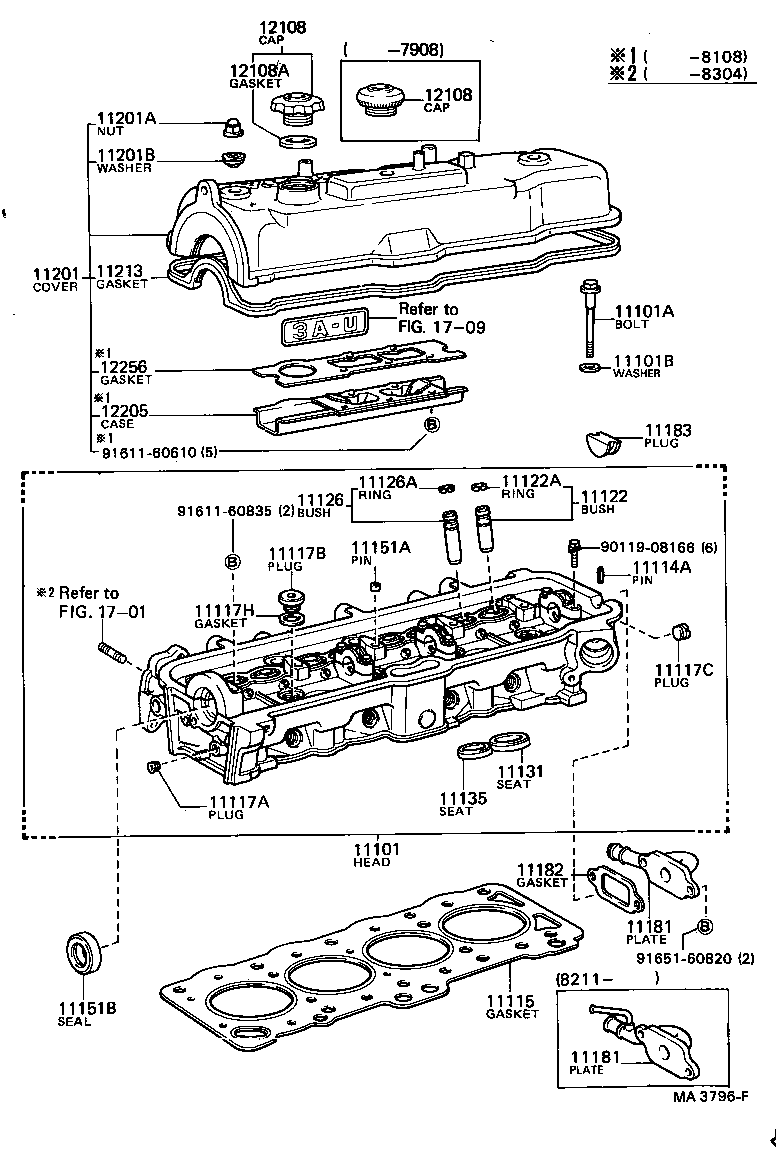  COROLLA |  CYLINDER HEAD