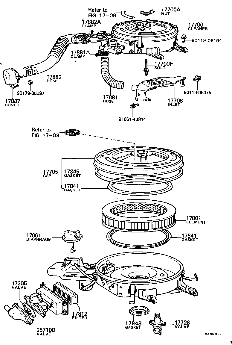  COROLLA |  AIR CLEANER