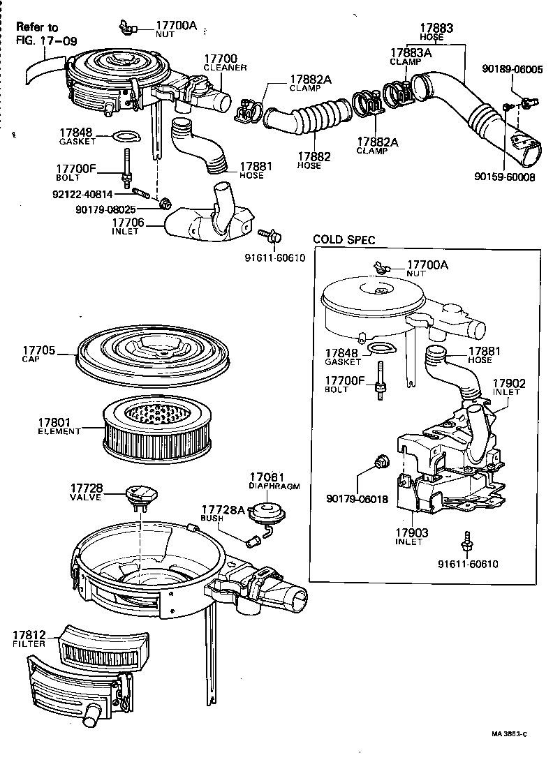  SPRINTER |  AIR CLEANER