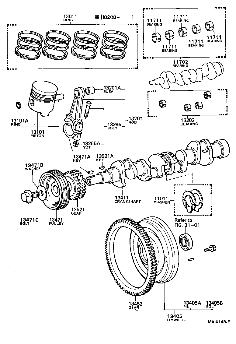  SPRINTER |  CRANKSHAFT PISTON