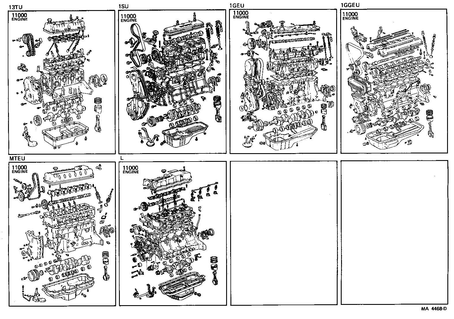  CRESTA |  PARTIAL ENGINE ASSEMBLY