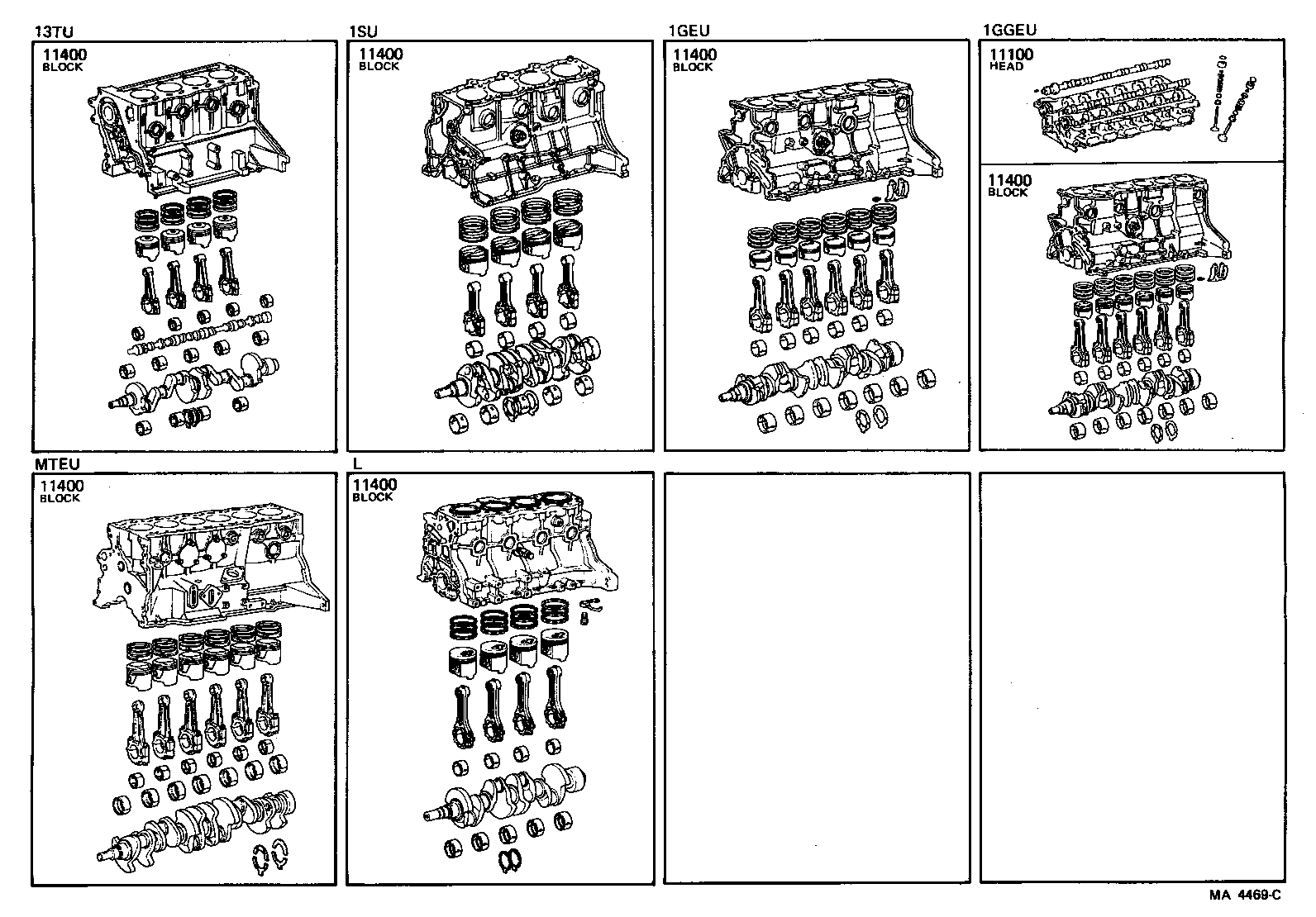  CRESTA |  SHORT BLOCK ASSEMBLY
