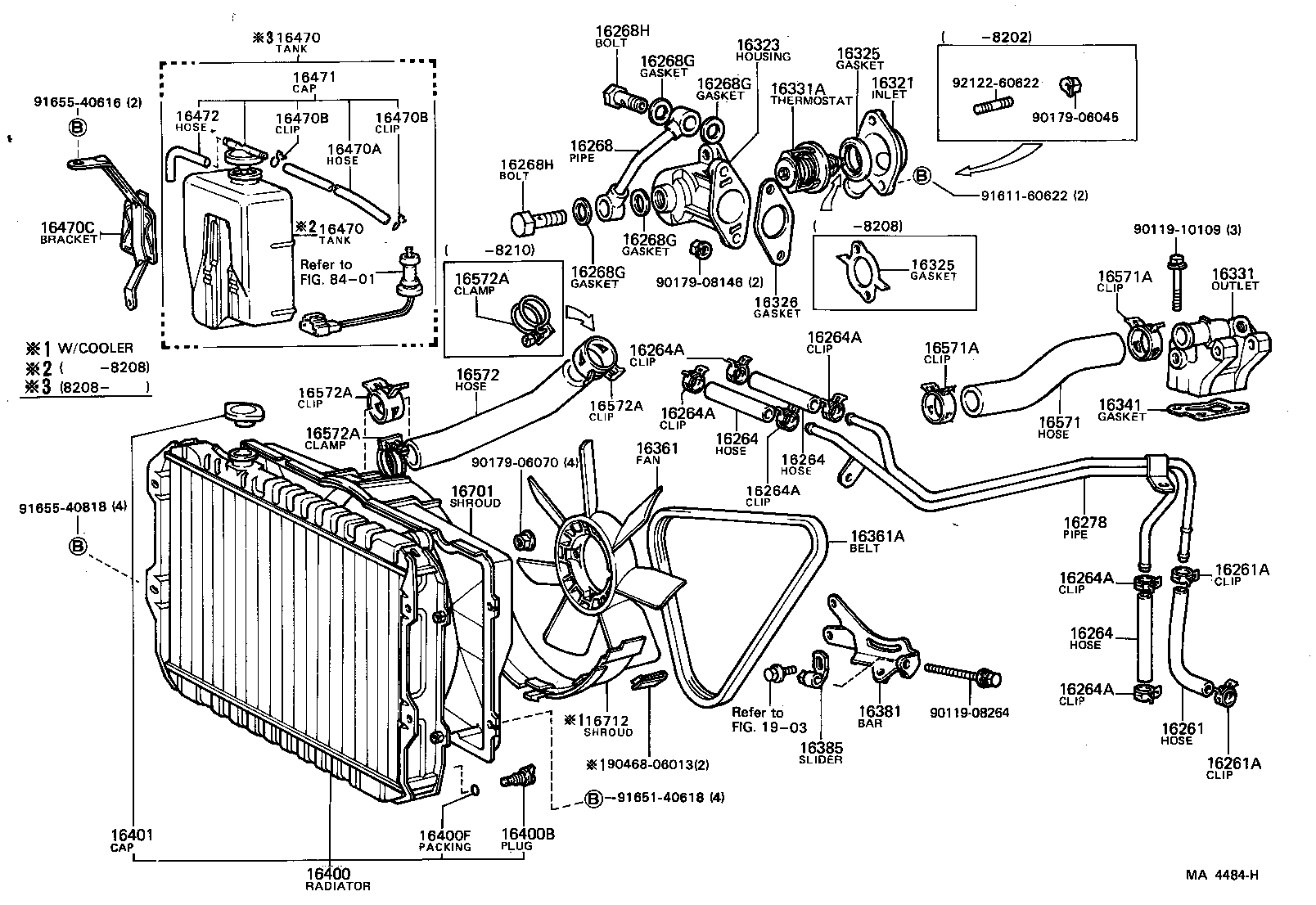  MARK 2 |  RADIATOR WATER OUTLET