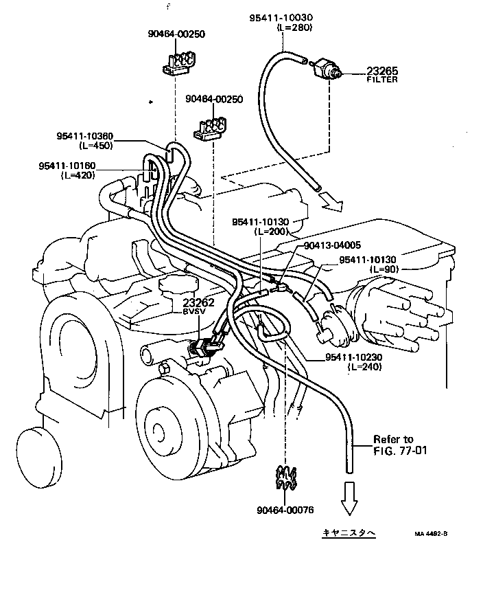  MARK 2 |  VACUUM PIPING