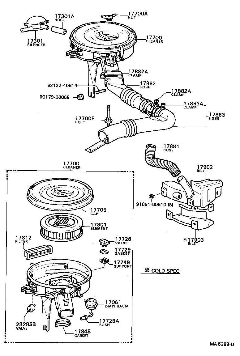  SPRINTER |  AIR CLEANER