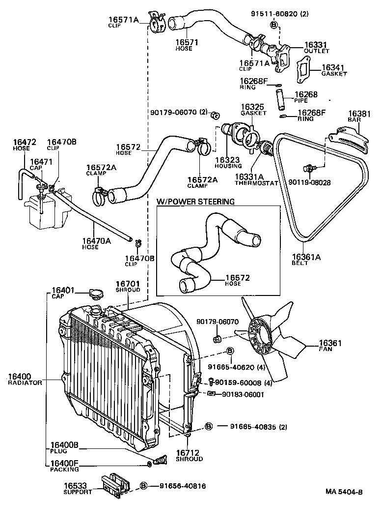  SPRINTER |  RADIATOR WATER OUTLET