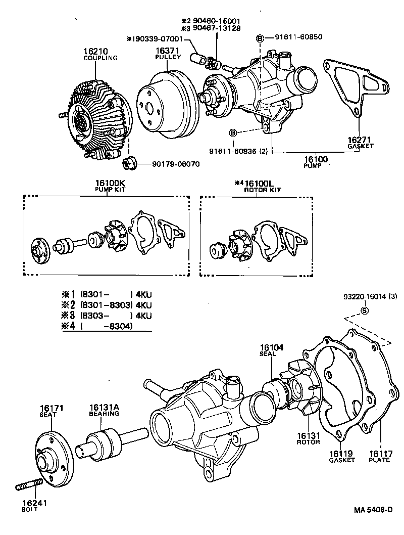  SPRINTER |  WATER PUMP