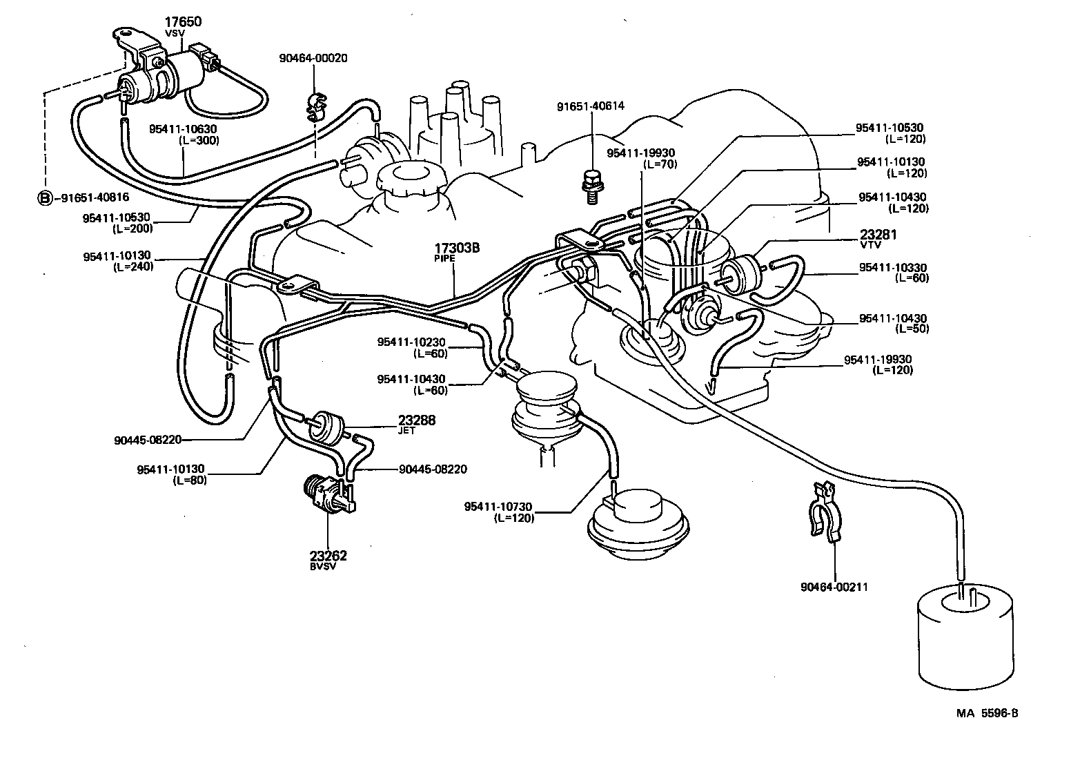  TOYOACE |  VACUUM PIPING