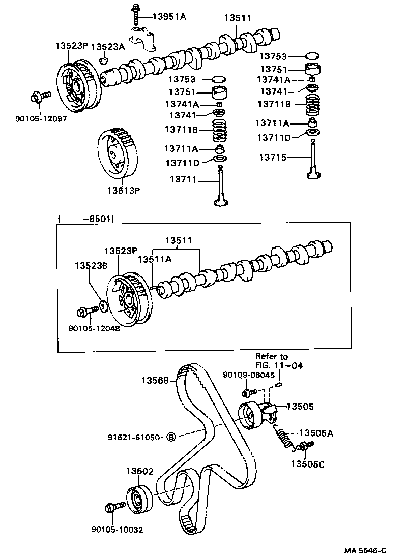  TOWN MASTERACE V WG |  CAMSHAFT VALVE