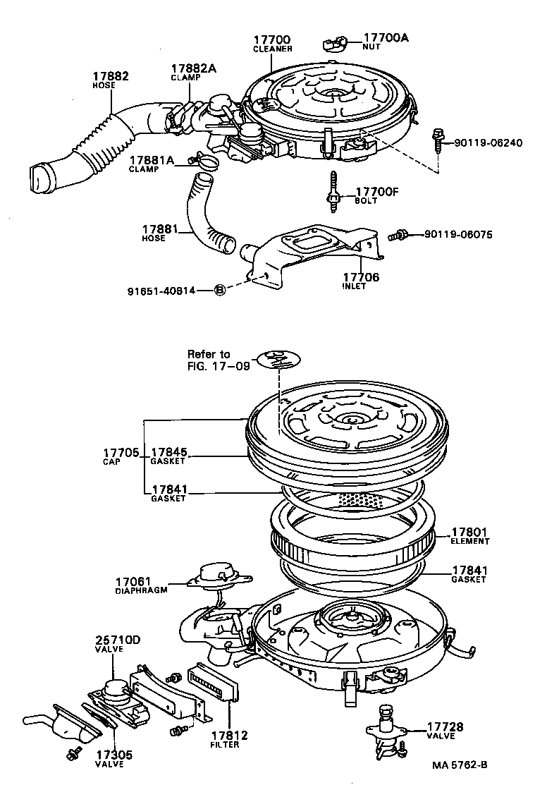  SPRINTER CARIB |  AIR CLEANER