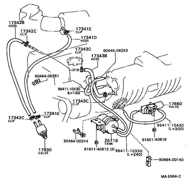  CELICA |  VACUUM PIPING
