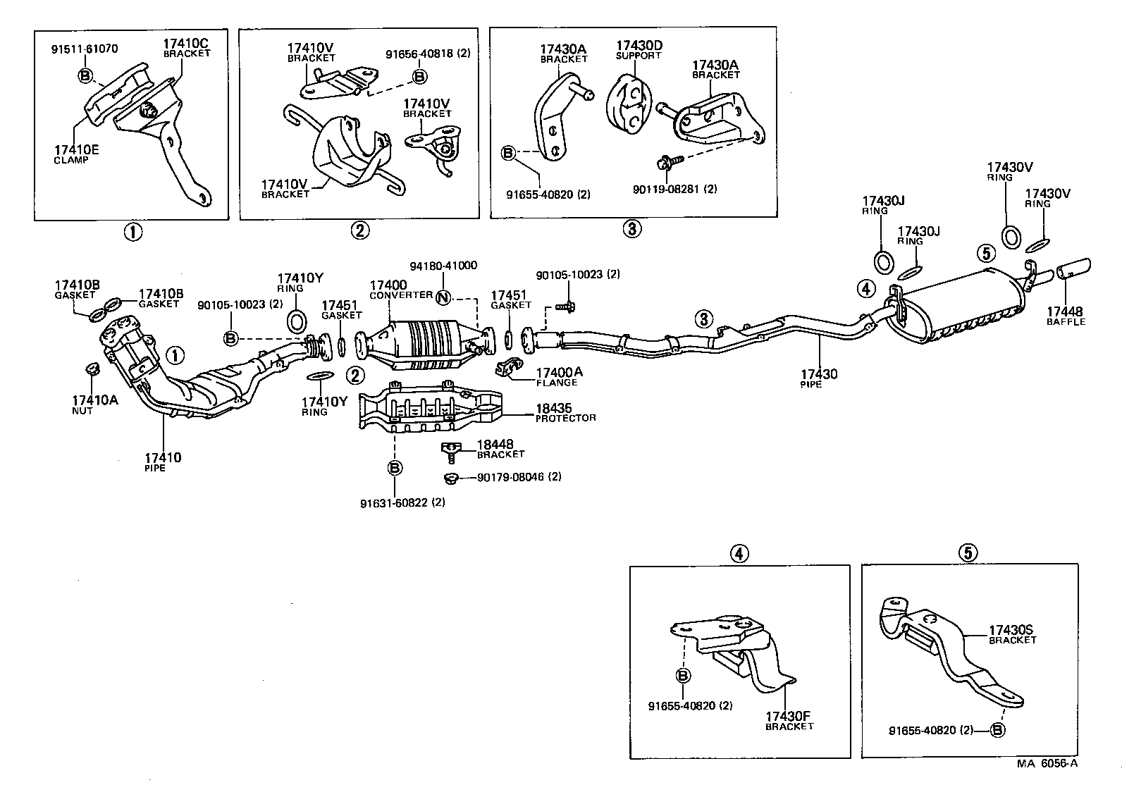  CELICA |  EXHAUST PIPE