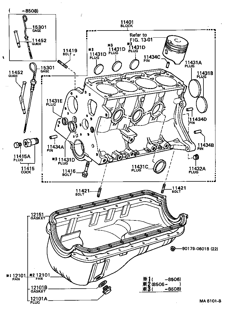  TOWN MASTERACE V WG |  CYLINDER BLOCK