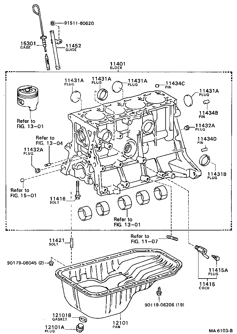  SPRINTER CARIB |  CYLINDER BLOCK