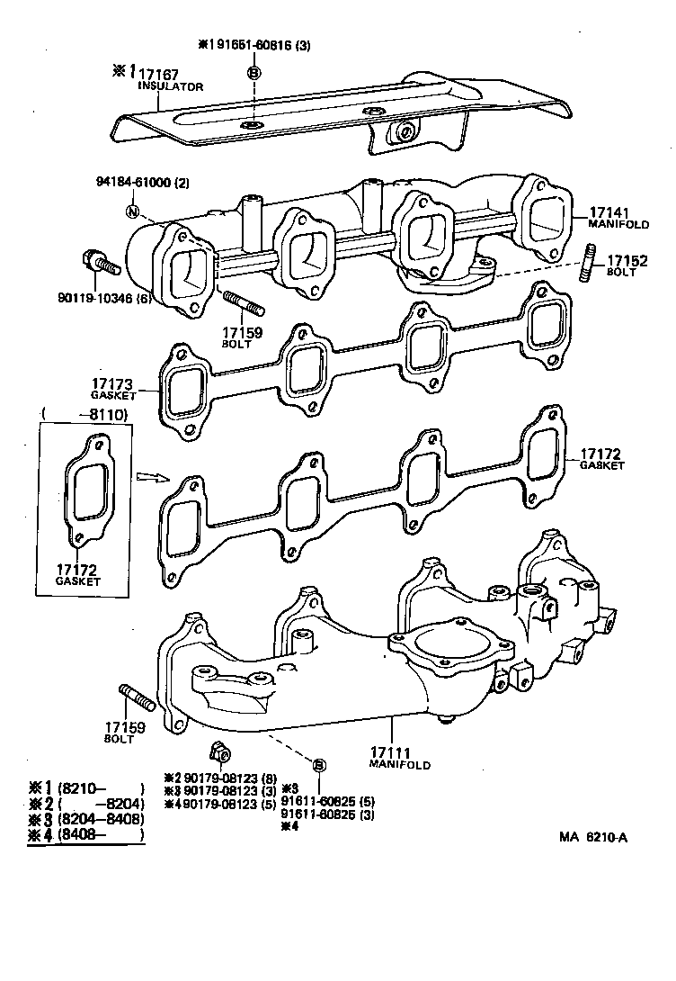  LAND CRUISER S T H T |  MANIFOLD