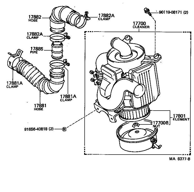  HIACE TRUCK |  AIR CLEANER