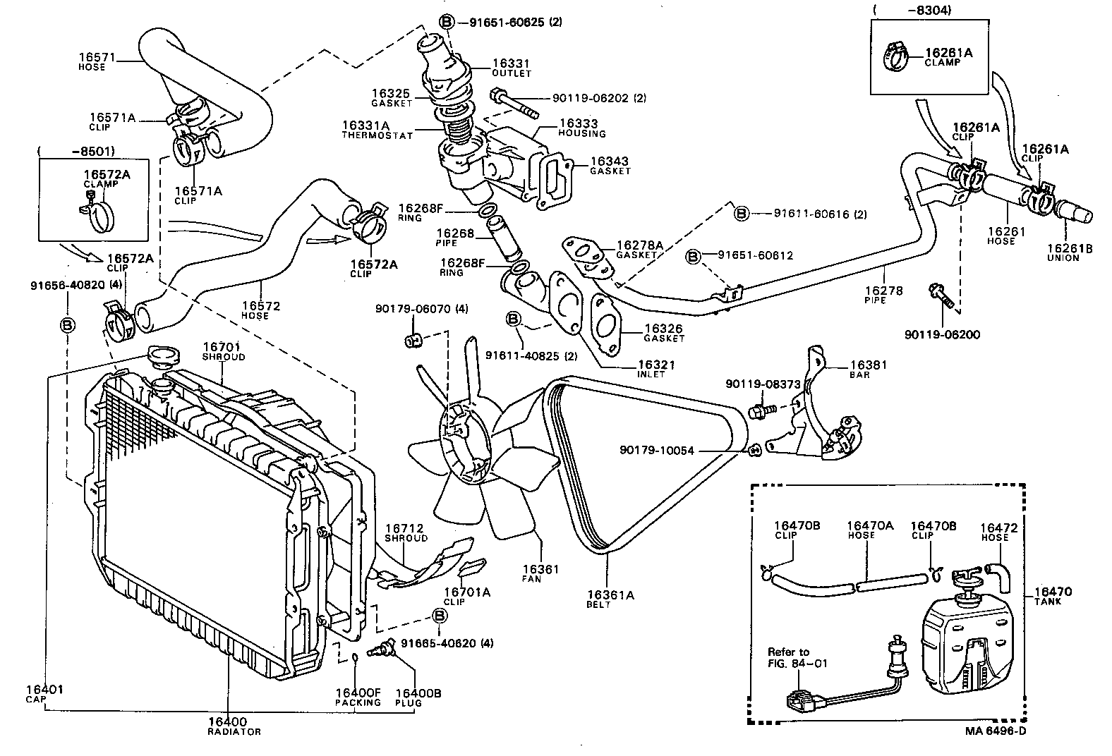  SOARER |  RADIATOR WATER OUTLET